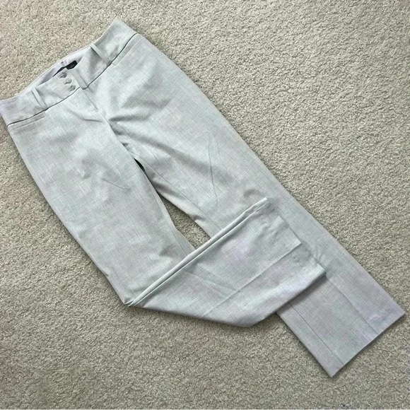 The Limited Collection Lexie Fit Dress Pants Heather Light Gray Women’s Size 4 - Picture 2 of 12